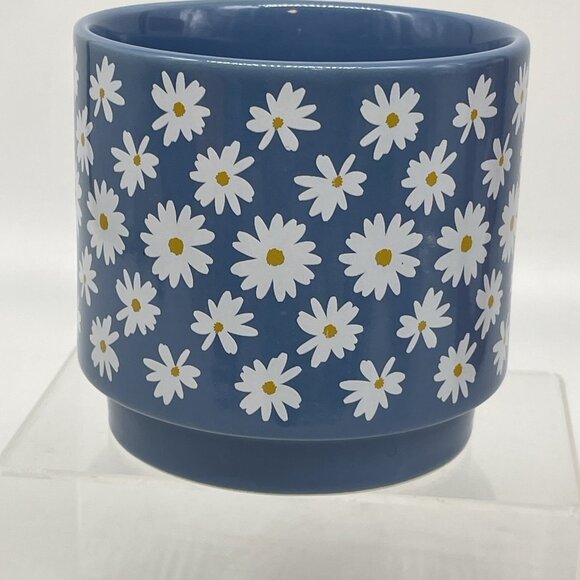 Thyme & Table Daisy Blue Coffee Tea Mug Cup - Picture 2 of 8